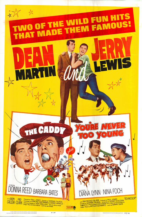 the caddy 1964R one sheet poster folded